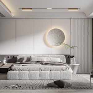 5+ Mẫu Phòng Ngủ Nội Thất Tone Màu Trắng Thanh Lịch