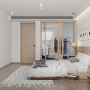 Phòng Ngủ Nội Thất Phong Cách Hiện Đại Dành Cho Homestay