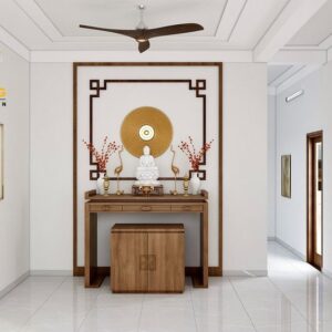 9+ Mẫu Phòng Thờ – Bàn Thờ Gia Tiên Đẹp